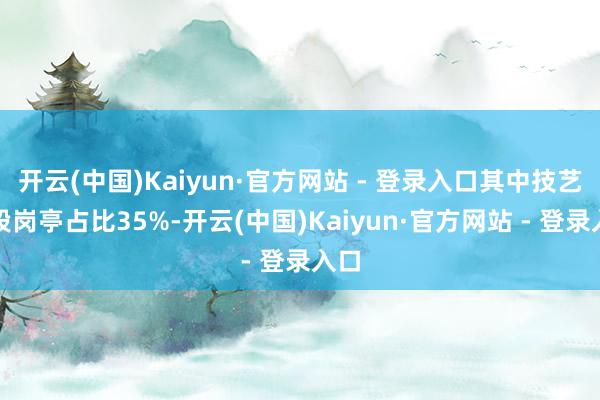 开云(中国)Kaiyun·官方网站 - 登录入口其中技艺手段岗亭占比35%-开云(中国)Kaiyun·官方网站 - 登录入口