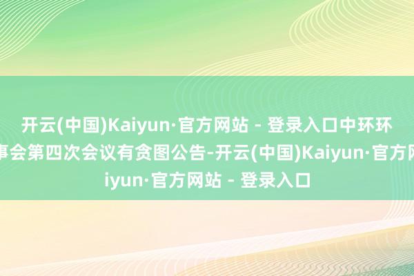 开云(中国)Kaiyun·官方网站 - 登录入口中环环保：第四届监事会第四次会议有贪图公告-开云(中国)Kaiyun·官方网站 - 登录入口